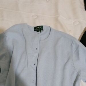 Lauren Ralph Lauren Sky Blue Knit Sweater